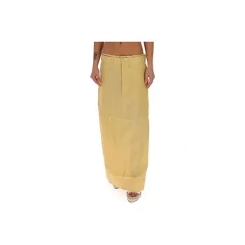 Jacquemus Casual Long Skirts Women's Yellow