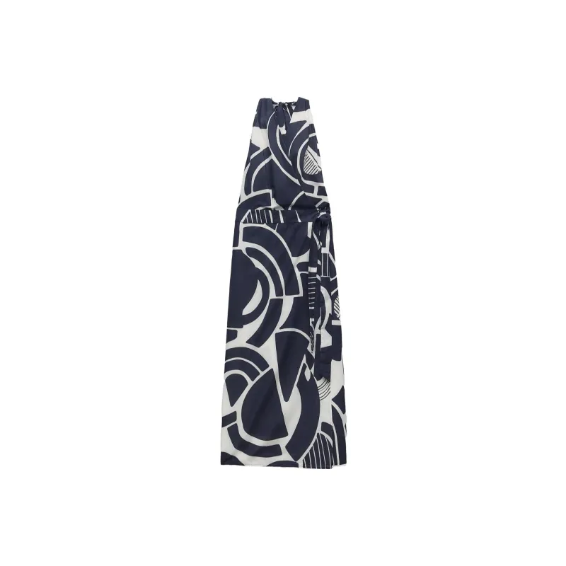 ZARA Sleeveless Dress Women's White-0