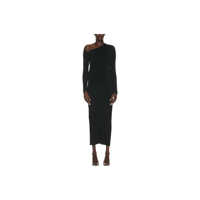 THE ROW Long-Sleeved Dresses Women's Black-0