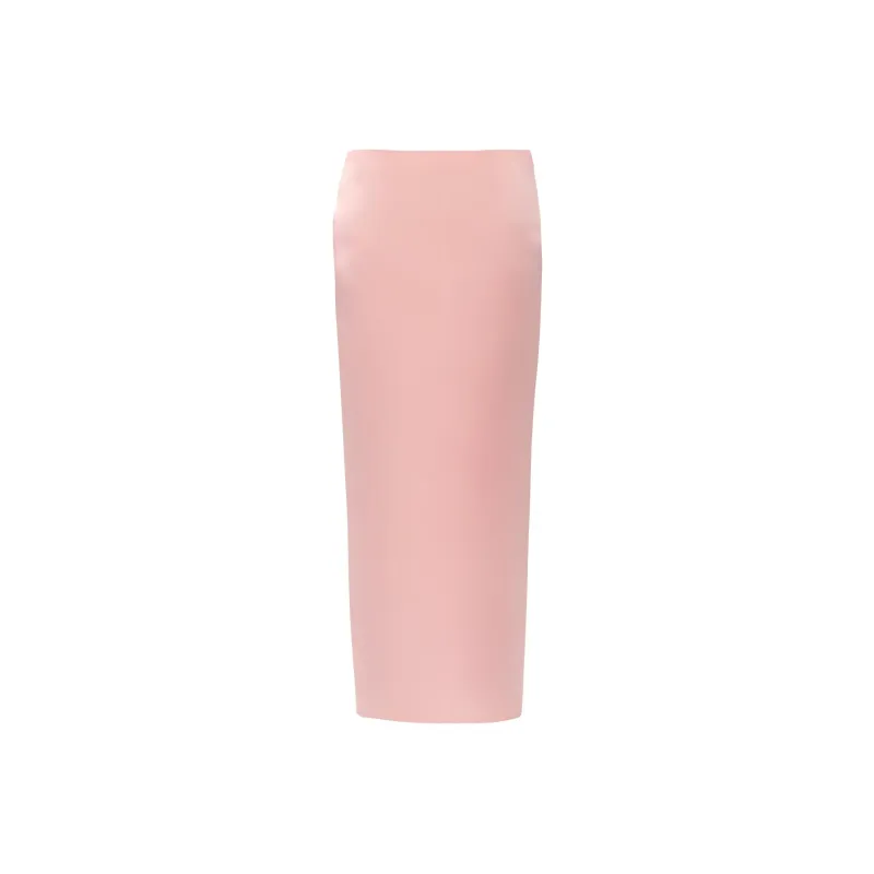 PRADA SS22 Casual Long Skirt Women's Pink-0