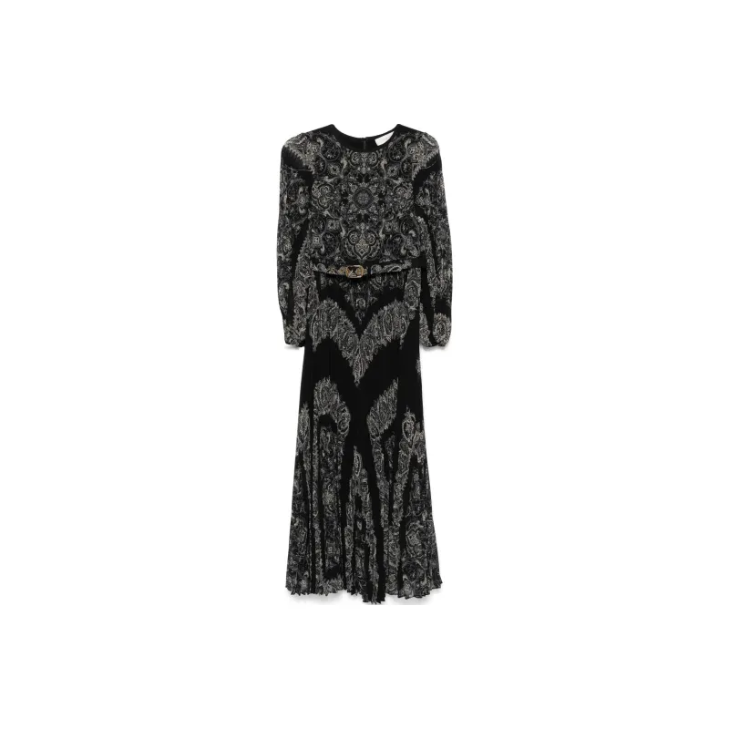 Zimmermann Sunray Long Sleeve Midi Dress-0