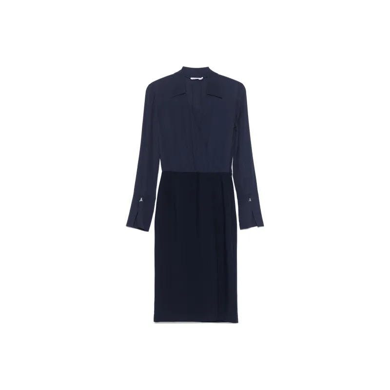 Patrizia Pepe Panelled Midi Dress-0