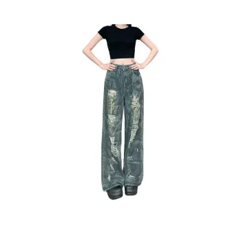 Dior Beauty Jeans Women's Blue
