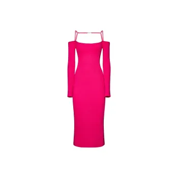 Jacquemus Long-Sleeved Dresses Women's Pink