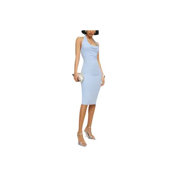 Reformation Zoisa Halterneck Jersey Dress