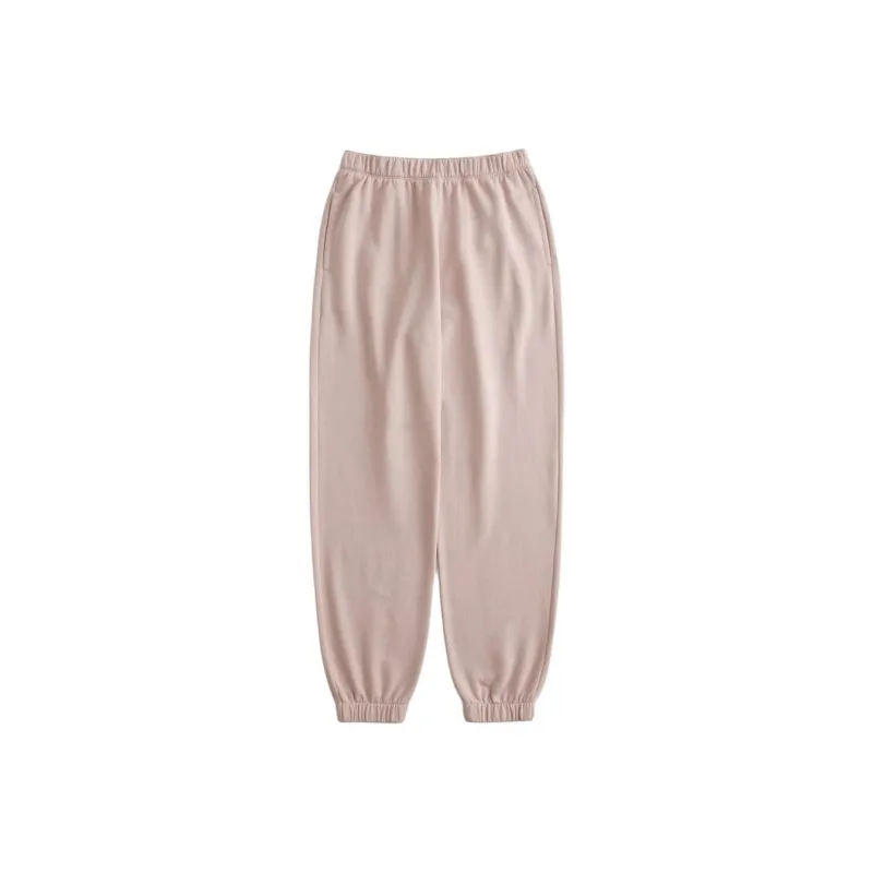Hollister Knitted Sports Pants Women's Pink-0