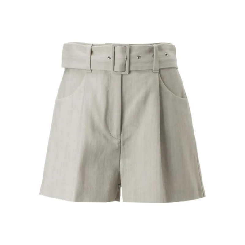 IRO NIGHT Casual Shorts Women's Gray Green-0