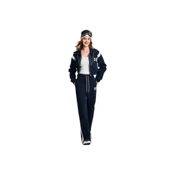 HAVVA Casual Suit Women's Navy Blue