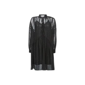 REPLAY Long Sleeved Dress Women's Black