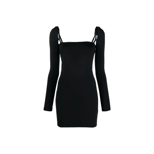 Alexander Wang Open Back Long Sleeved Dress