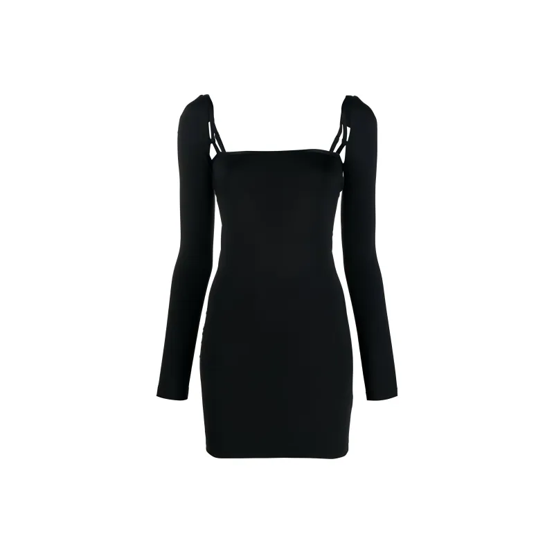Alexander Wang Open Back Long Sleeved Dress-0