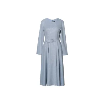 ROEYSHOUSE Long Sleeved Dresses Women's Light Blue
