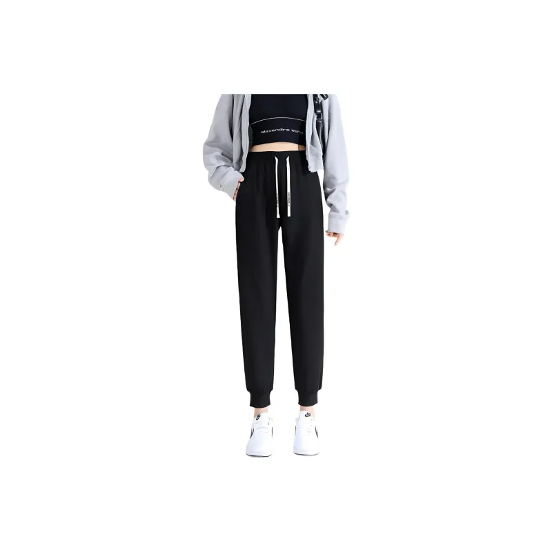 Warrior Ride The Wind And Waves Series Knitted Sweatpants Women's-0