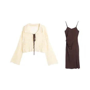 WOWI Two Piece Skirt Sets Women's