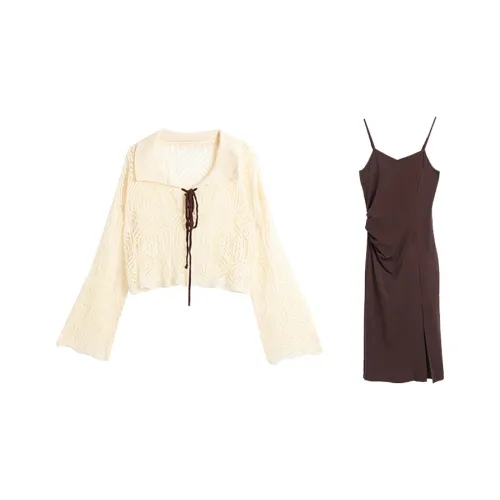 WOWI Two Piece Skirt Sets Women's