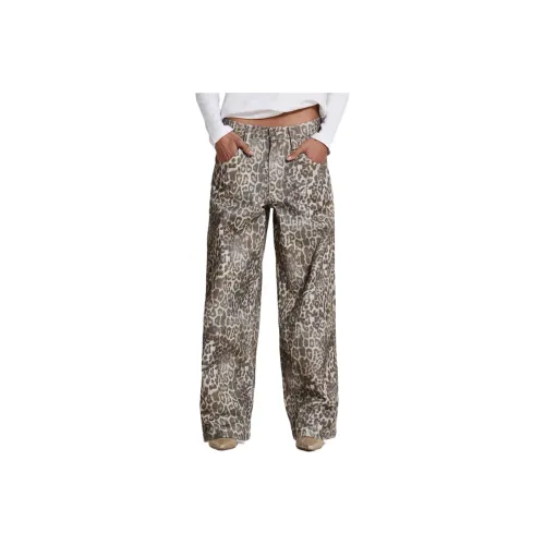 Jaded London Leopard Fade Colossus Jeans Women's Leopard Print