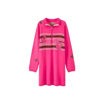 CHUU Long-Sleeved Dresses Women's Fuchsia
