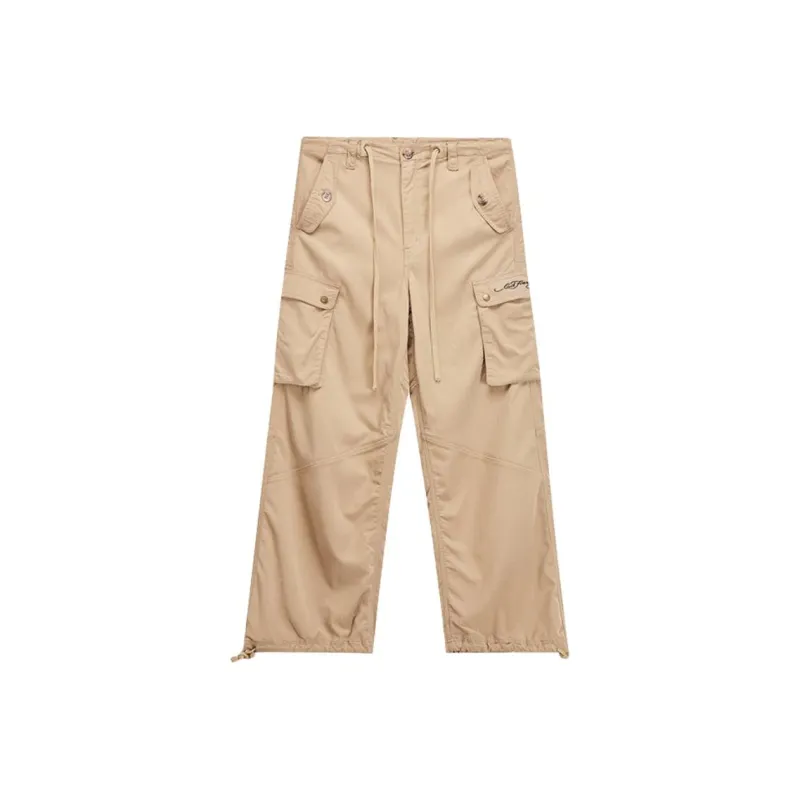 Ed Hardy SS25 Cargo Pants Women's Camel-0