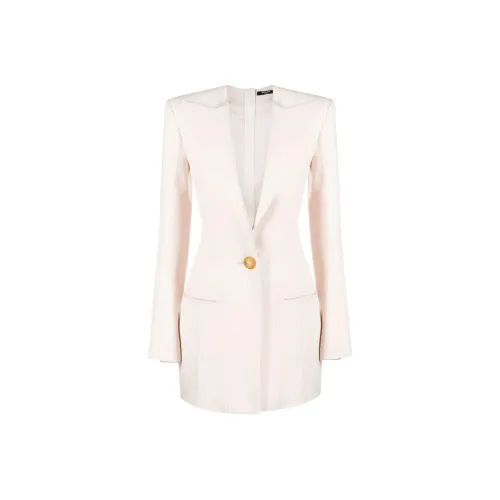 BALMAIN Single-Breasted Tailored Mini Dress