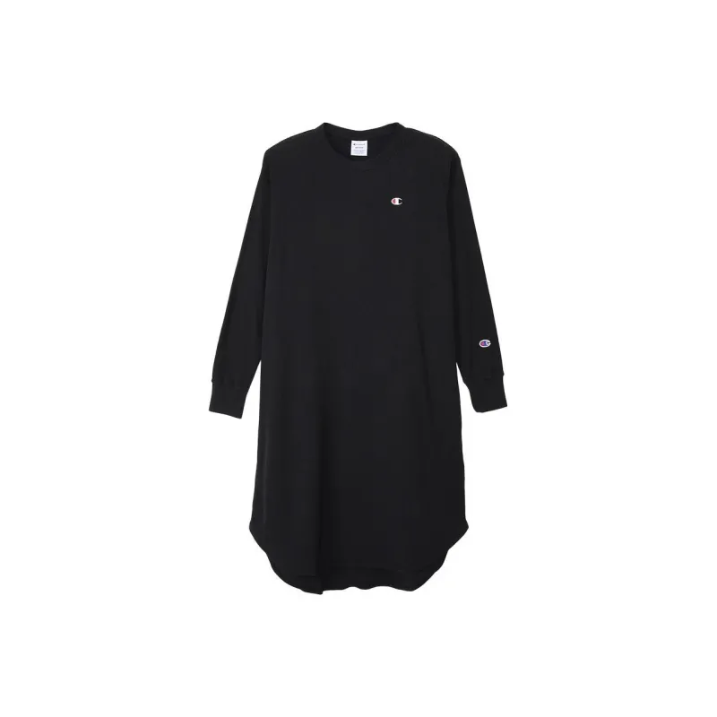 Champion FW24 Long-Sleeved Dresses Women's Black-0