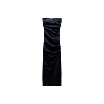 ZARA Sleeveless Dress Women's Blue