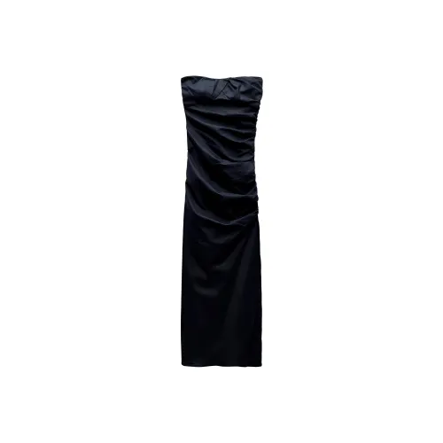 ZARA Sleeveless Dress Women's Blue