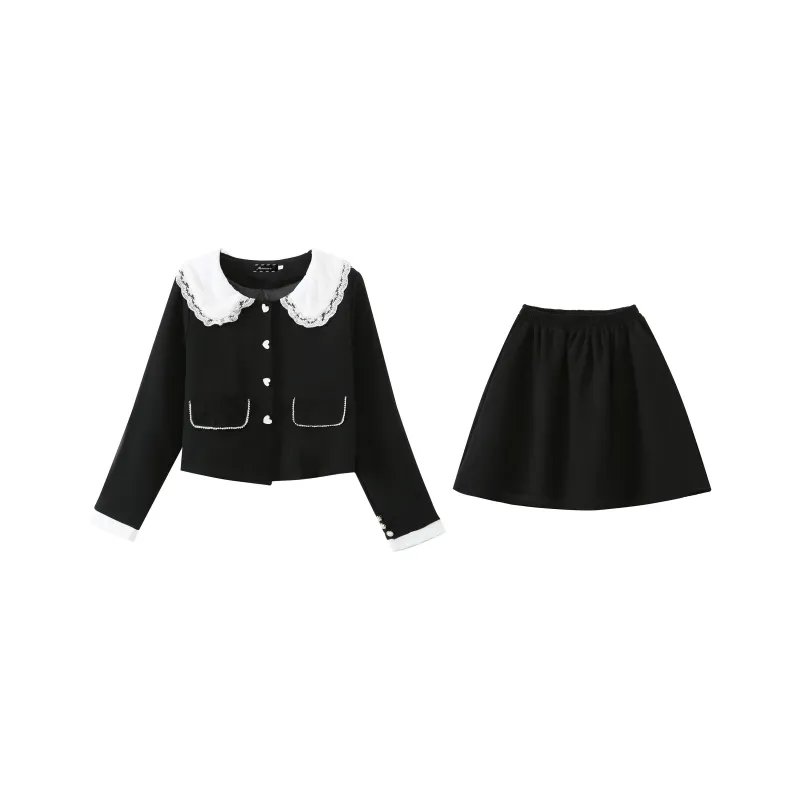 Adeworn Two Piece Skirt Sets Women's-0