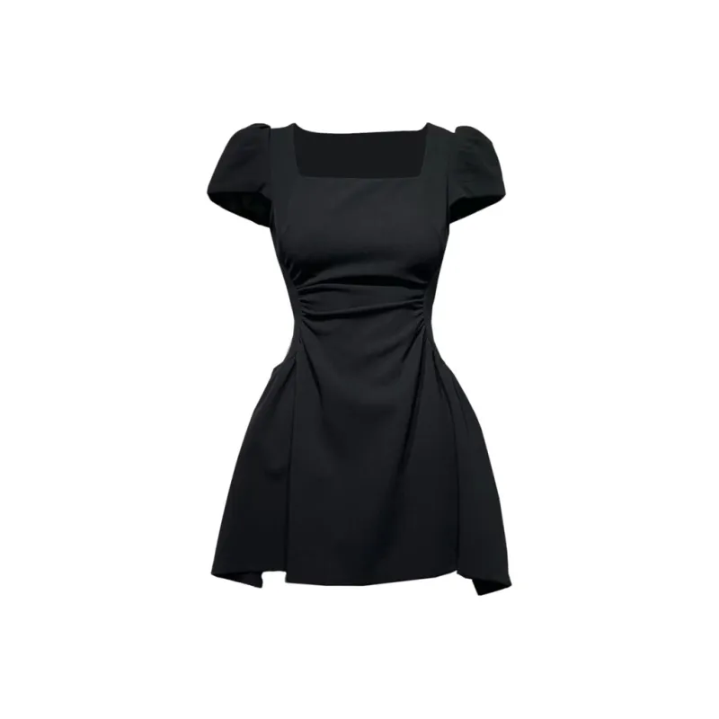 JOSR Short Sleeved Dress Women's Black-0