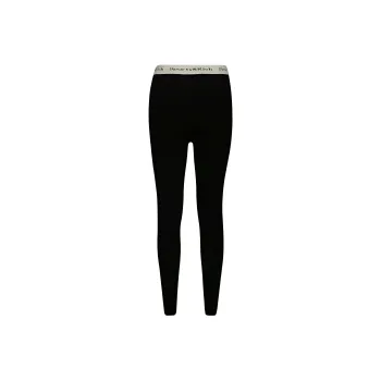 SPORTY & RICH Serif logo Ribbed Leggings