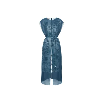 BBLLUUEE Short Sleeved Dress Women's Turquoise