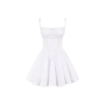HOUSE OF CB NATASSIA Slip Dress Women's White/White