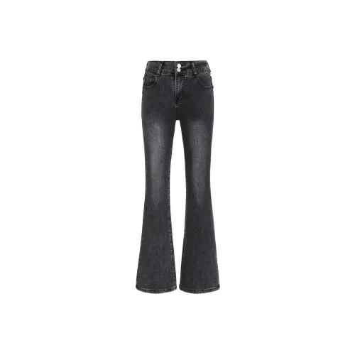 FOREVER 21 Jeans Women's Black Gray