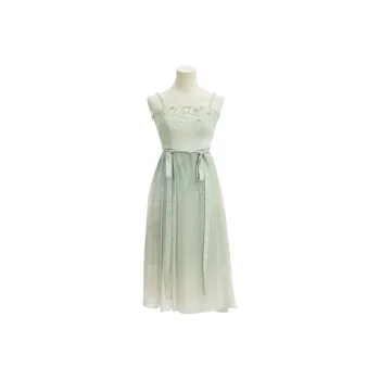 SNBL Slip Dresses Women's Green