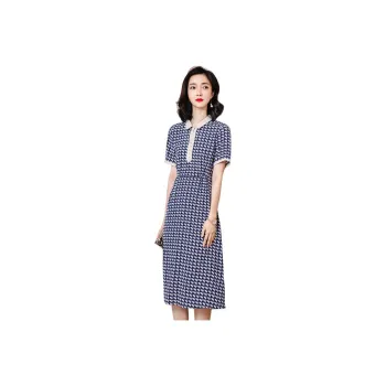 Yi Mengyuan Silk Short Sleeved Dress Women's