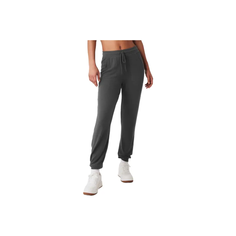Alo Yoga Soho Sweatpant Knitted Sports Pants Women's-8