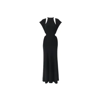 Chloé Cut Out Sleeveless Maxi Dress