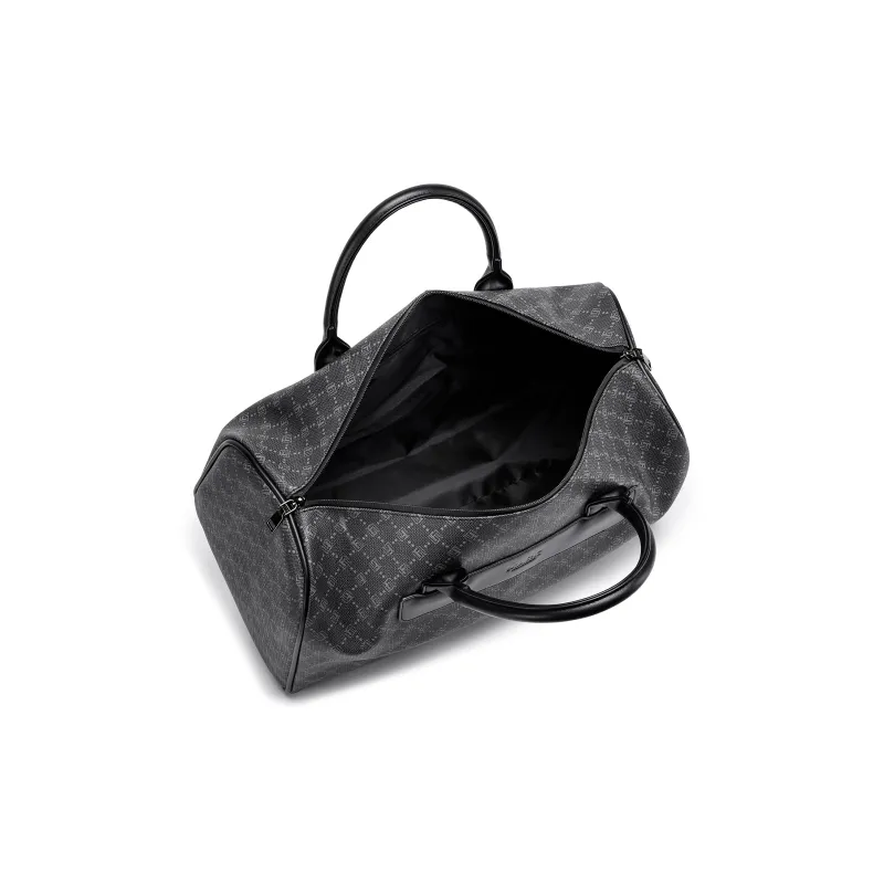 FAIRWHALE PU Travel Bag Handbag Travel Bag Unisex Lead Coffee-4