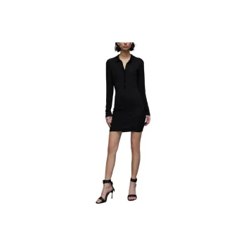 ALLSAINTS Long-Sleeved Dresses Women's Black