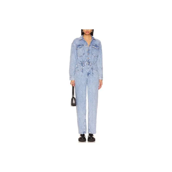 FREE PEOPLE Jumpsuit Women's Blue-0