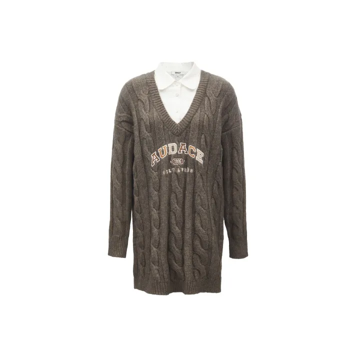 ONLY Long Sleeved Dresses Women's-4