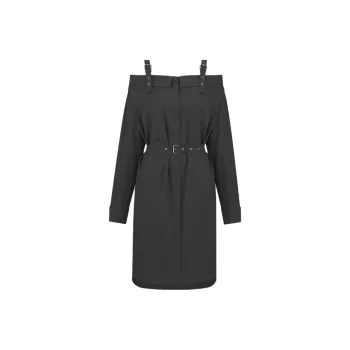 DIOR Long Sleeved Dress Women's Black
