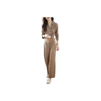 Mo Han Yi Mei Jumpsuit Women's Light Khaki