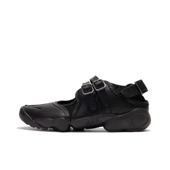 Nike Air Rift Triple Black Buckle Strap Women's