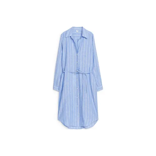 ARKET Long-Sleeved Dresses Women's Blue