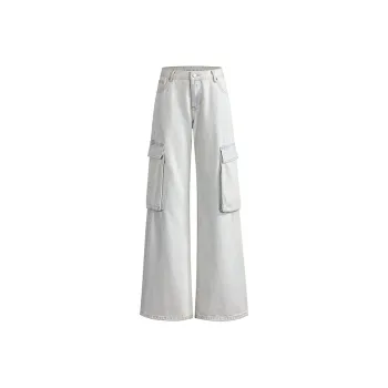 Wen Shan Jeans Women's Bleached