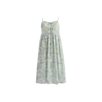 SNBL Slip Dresses Women's Turquoise