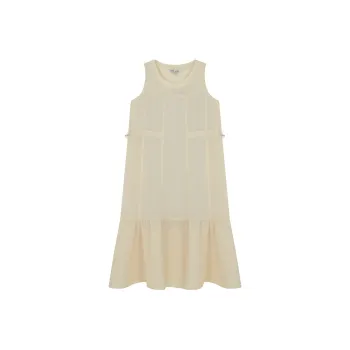 Teenie Weenie Sleeveless Dress Women's Ivory