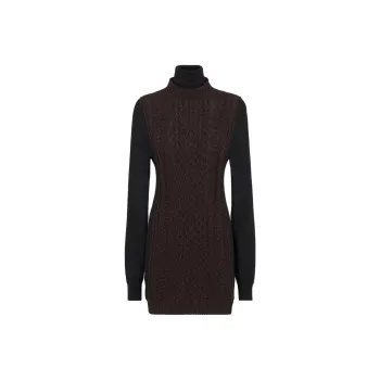FENDI Wool Midi Dress