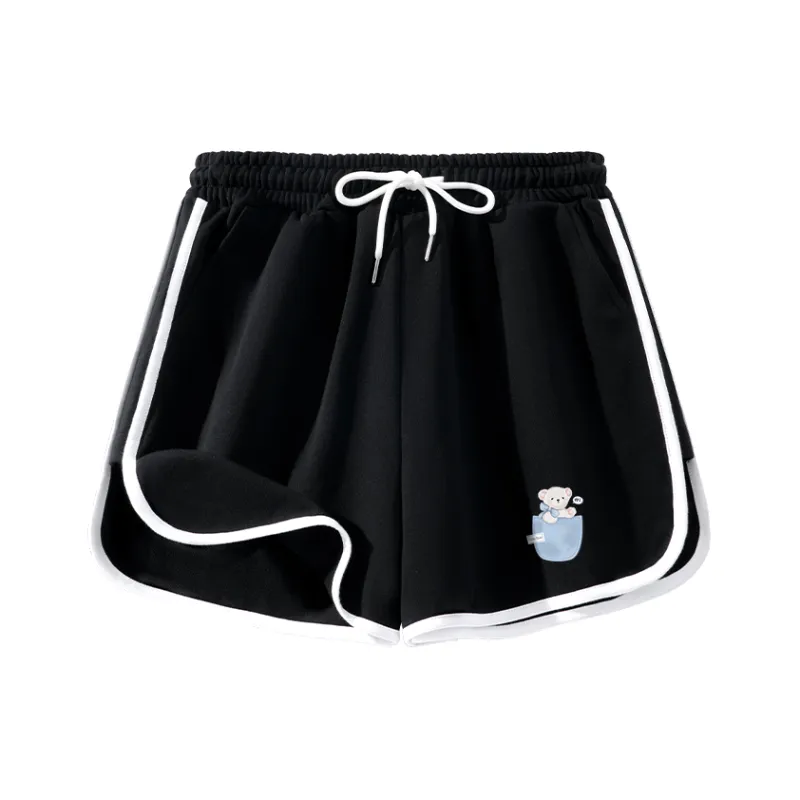 Cotton Casual Shorts Women's-6