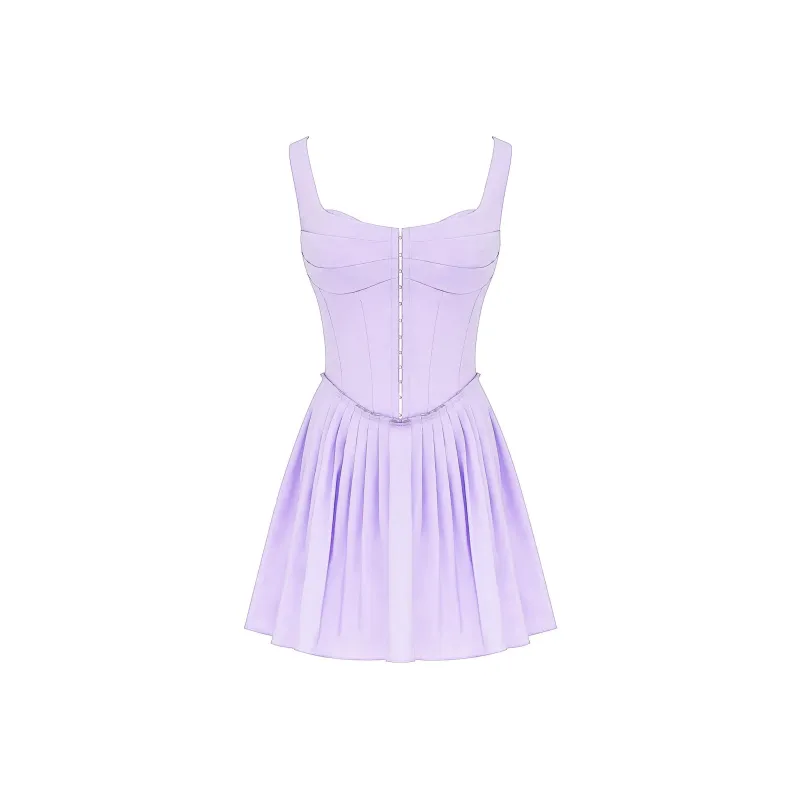 HOUSE OF CB CUPID Slip Dress Women's ORCHID/Orchid Purple-3